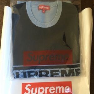 Chest Logo S/S Knit Top